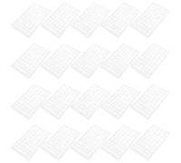 Angoily 20pezzi Stencil per Diario e Progetti Artistici Numeri e Lettere Riutilizzabili in Plastica Leggera Adatto per Dipingere su Tessuto Parete Legno e Cartelli Completo per creatività