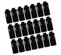 Angoily 24 Pezzi Fibbie a Pressione per Chiusura Coperchio Bidone della Spazzatura Clip di Ricambio Microinterruttore per Serrature Bidoni Sostituzione Fermo Pulsante per Uso Domestico