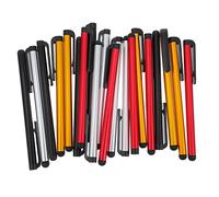 Angoily 24pezzi Pennino Capacitivo Per Touch Screen Set Stylus Pen Per Tablet e Smartphone Con Punta Soft Per Schermo Compatibile Con Dispositivi Touchscreen Nero Rosso