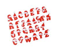 Angoily 26 Pezzi Set 26 Patch Lettere Rosse per Abbigliamento, per Magliette e Cappelli, Copri Buchi e Non Irritano la Pelle, per Progetti DIY e Arti