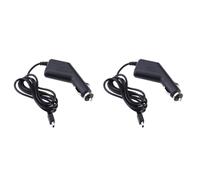 Angoily 2Pcs Mini USB Caricabatteria da Auto Adattatore per Ingresso Materiale Ignifugo Cavo Indicatore LED