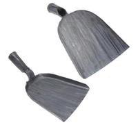 Angoily 2pezzi Carbonio per Cenere e Carbonella Bbq Multiuso per Cucina e Barbecue Superficie Liscia Antitaglio Facile da Pulire e Conservare Resistente per Shoveling Carbone e Cenere