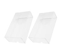 Angoily 2pezzi Copertura Protettiva Trasparente Per Mouse in Materiale Acrilico Protezione Da Acqua e Schizzi Custodia Per Mouse Per Computer e Laptop Facile Da Pulire