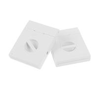 Angoily 2pezzi Organizer Cavi Scatola Porta Cavi Per Data e Auricolari Design Rotante Per Scrivania Soluzione Salvaspazio Per Casa e Ufficio