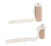 Angoily 2pezzi Strumenti Ceramici per Modellare e Lisciare Argilla Strisce Diverse per Rifinire e Lucidare La Ceramica Utensili per Fai Te Argilla