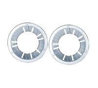 Angoily 2pezzi Supporto Per Raccolta Fiamma Per a Gas Anello Per Wok Copertura Paravento Per Cucina a Gas