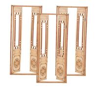 Angoily 3 Mini Porte Doppie In Legno Per Casa Delle Esterna In Legno Modello Accessori Decorativi Per Casa Delle Decorazioni Per Fatati