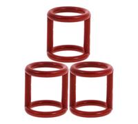 Angoily 3 Pezzi Anelli di Tenuta in Silicone per Macchine per Gelato a Forma, Guarnizioni Sigillanti per Parti di Ricambio Gelatiere, Accessori Compatibili per Prevenire la Mischia