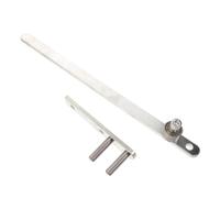 Angoily 3 Pezzi Piegaferri Manuale Compatto in Acciaio al Carbonio, Argento | Manico Cuscinetto Integrato, per Filo D'acciaio e Rame, Fai