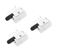 Angoily 3 Pezzi Strumento Per Bloccare La Porta Con Cerniera Obliquo Smusso Scalpello Per La Lavorazione Del Legno Lavorazione Dei Metalli Righello Quadrato Mattone Morsetto Metallo Silver