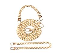 Angoily 3 Pezzi Tracolle per Borse Larga con Ganci Estensione Vintage per Borsette Borse Grandi e Piccole Colore Oro