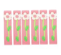 Angoily 3 Set Guanti Per Maneggiare Il Frigorifero Manicotto Della Maniglia Del Frigorifero Panno Per Avvolgere La Maniglia Del Frigorifero Porta 2 Piedi Forno Poliestere Rosa 2 Pezzi * 3