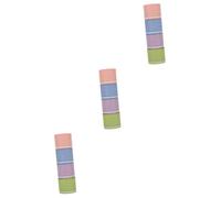 Angoily 3 Set Nastro Adesivo Washi Carta Decorativa Da Design Colorati Per Scrapbooking E Creativo Facile Da Rimuovere Senza Residui Colore Casuale 4 Pezzi*3
