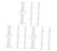 Angoily 3 Set Rocchetti per Cucito da Spolette Sostituibili per Macchine da Cucire Compatti E Resistenti per Progetti Cucito Domestico E Professionale 10 Pezzi*3