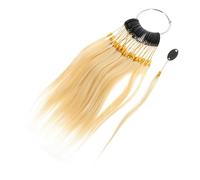 Angoily 30 Campioni Chioma Veri per Test Colore Forniture Professionali per Parrucchieri Kit Analisi Tintura Chioma Salone Ciocche Naturali per Cosmetologia Strumenti per Colore