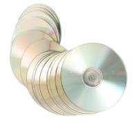 Angoily 30 pezzi Dischi Riflettenti per Uccelli da Giardino CD Abbandonati Doppiamente Riflettenti Materiale Plastico Durevole per Fai da Te Dissuasori Piccioni e Protezione Coltivazioni