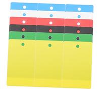 Angoily 30 Pezzi Distintivi Id Titolari per Badge Colorati PVC per Infermieri Medici Insegnanti e Lavoratori Facile Riconoscimento Ruolo e Design Accattivante