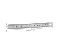 Angoily 30 Pezzi Tascabili In Acciaio Inossidabile Geometria Ingegneria Righello In Metallo Falegname Scala Di Misurazione In Acciaio Per Carpenteria Cucito Flessibile