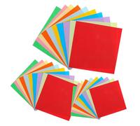 Angoily 300 Pezzi Carta Origami Doppia Faccia Colori Quadrati per Fai da Te Progetti Scuola e Decorazioni Festive