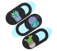 Angoily 3pezzi Copertura per Webcam Cactus Protezione Privacy per Laptop e Smartphone Copriobiettivo e Facile Usare e Stabile per Computer e Tablet