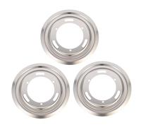 Angoily 3pezzi Vassoi Drip Per Bruciatori Gas Inossidabile Accessori Per Gas Resistente e Facile Installare Per Raccogliere e