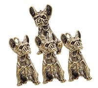 Angoily 4 Pezzi Ciondoli Forma Cane per Creazione Gioielli Fai Da Te Eleganti e Leggeri Accessori per Collane e Bracciali per Amanti Del Fai Da Te