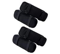 Angoily 4 Pezzi Cuscino di Bracciolo Cuscino Sedia Pad di Braccioli Pad Chiede per Il Resto del Braccio Cuscini per Braccio della Sedia Passoggio di Che Black