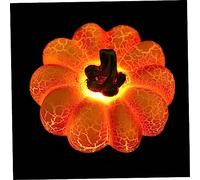 Angoily 4 Pezzi LED jack-o-lantern zucca illuminata all'aperto lampada da tavolo decorazione zucca casa decorazioni LED Arancia