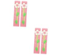 Angoily 4 Pz Guanti Per Maneggiare Il Frigorifero Coprimaniglie Forno Fodera Maniglia Forno Copertura Della Porta Microonde Coperture Per Maniglie Del Frigorifero Parà Auto Poliestere Rosa