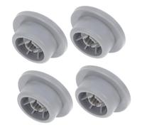 Angoily 4 Ruote in Plastica per Cestello Inferiore Lavastoviglie Ricambio Resistente per Sostituzione Ruote Scolapiatti Compatibile con Marche Note Ricambi Accessori Elettrodomestici