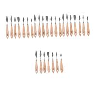 Angoily 4 Set Spatole Per Pittura Professionali Inossidabile Raschietti Ergonomici Per Miscelazione Colori E Tecniche Su Tela Strumenti Per Amanti Della Pittura 7 Pezzi*4