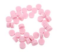 Angoily 40 Cuscinetti Rotanti in Plastica Rosa per Nail Art 3D Albero Rotante Resistente 12X13/7Mm per Decorazioni Unghie Fai da Te e Creazioni Gioielli