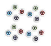 Angoily 40 Pezzi Safety Eyes Round Plastic Eyes for Crochet Dolls And Stuffed Animals for Handmade Crafts And DIY Accessories
