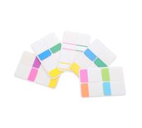 Angoily 400 Pezzi Etichette Indice Colorate Adesive Scrivibili Doppia Faccia Segnapagina Riutilizzabili per Libri Quaderni Documenti e Classificazione Colori Vivaci e Asciugatura Rapida