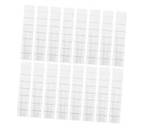 Angoily 40pezzi Spessori in Plastica Bianchi Per Livellare Mobili Con Piedini Regolabili Antiscivolo Proteggi Pavimento Per Tavoli Sedie Armadi Soluzione Per Superfici Irregolari e Stabili