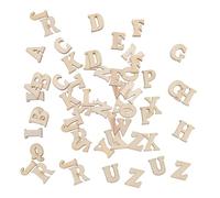 Angoily 416 Pezzi Lettere in Legno Naturale per Decorazioni e Artigianato Fai da Te Lettere Alfabetiche Vuote e Personalizzabili per Progetti Creativi e Home Decor