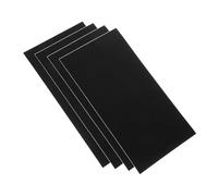 Angoily 4pezzi Adesivi Oscuranti Neri Per Led Blocca Luce Elettronica e Router Facili Da Applicare Su Superfici Vetrate Per Zona Buia e Riposo