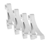 Angoily 4pezzi Clip Per Scaffalature Metalliche Gancio Per Congelatore Clip Per Ripiano Del Frigorifero Supporto Per Ripiano Staffa Ricambio Staffa Supporto Per
