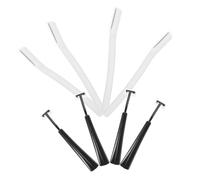 Angoily 4sets Rasoio Sopracciglia Strumenti Per Depilazione e Rifinitura Design Portatile e Leggero Lamette Sicure e Precise Per Bellezza Professionale Casa