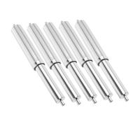 Angoily 5 Pezzi Ricambio per Portarotolo Carta Igienica con Molla Plastica Resistente e Finitura Cromata Lucida Compatibile per Bagno e Cucina