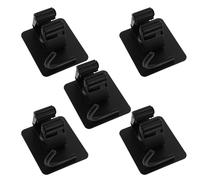 Angoily 5 Pezzi Supporto Per Gancio Per Da Bagno Supporto Per Organizer Per Montaggio A Parete Morsetto Per Da Appendere Alla Parete Scopa E