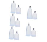 Angoily 5 Set Flaconi Trasparenti per Vernice Aerografo Bottiglie per Contenitori per Aerografo per Pittura Modello E Decorazione Torte 2 Pezzi * 5