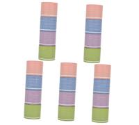 Angoily 5 Set Nastro Washi Decorativo Per Diy Scrapbooking E Diario Adesivi Carta Leggera Per E Imballaggio Colori Casuali Facile Da Usare E Trasportare Colore 4 Pezzi*5