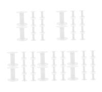 Angoily 5 Set Spolette per Cucito Accessori per Macchine da Cucire Sostituibili per Filo E Ricamo per Principianti E Professionisti 10 Pezzi*5