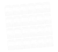 Angoily 50 pezzi Badge PVC Custodia Protettiva Antistrappo per Lavoro Identità Badge Leggera e Resistente per Quotidiano e Professionale