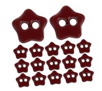 Angoily 50 Pezzi Two Hole Doll Sewing Accessories for DIY Clothing Shoes Bags And Craft Projects Deep