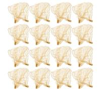 Angoily 50pezzi Retina per Capelli Invisibile Elastico per Chignon da Danza Classica Parrucche e Acconciature Eleganti Resistente e Adatto Diverse Forme della Testa