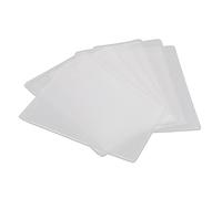 Angoily 50Pezzi Silicone Opaco Per Carte Identità e Badge Resistente e Leggero Per Documenti Modo