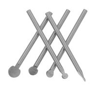 Angoily 5pezzi Fresa Forstner Per Legno Fresa Per Alesatura Fresa Per Fresatura Del Legno Punta Arrotondata Fresa Per Metallo Piccola Per Punta Per Dritta Punte Per Trapano Centrale