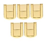 Angoily 5pezzi Retro Style Zinc Alloy Hasp Latch Lock for Suitcase Jewelry Box and Toolbox Multipurpose Toggle Catch for Secure Closure